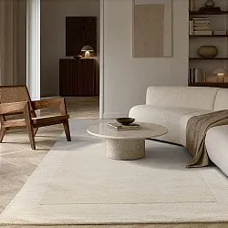 Wool rug - Gaya Hand Tufted Wool Premium (cream/white)