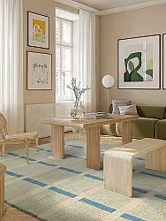 Wool rug - Gingham (no. 1)