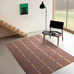 Wool rug - Gingham (no. 3)