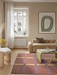 Wool rug - Gingham (no. 3)