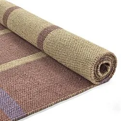Wool rug - Gingham (no. 3)
