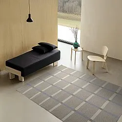 Wool rug - Gingham (no. 5)