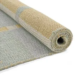 Wool rug - Gingham (no. 6)