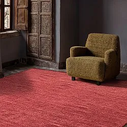 Wool rug - Hamilton (deep red)