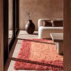 Wool rug - Khenifra Handknot Wool Premium (orange/red)