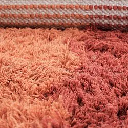 Wool rug - Khenifra Handknot Wool Premium (orange/red)