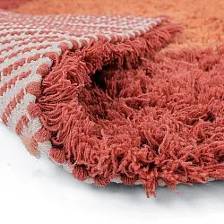 Wool rug - Khenifra Handknot Wool Premium (orange/red)