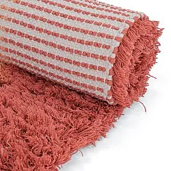 Wool rug - Khenifra Handknot Wool Premium (orange/red)