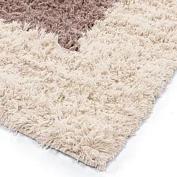 Wool rug - Khenifra Handknot Wool Premium (taupe/cream)