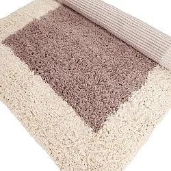 Wool rug - Khenifra Handknot Wool Premium (taupe/cream)