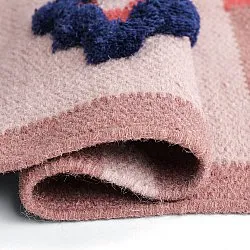 Wool rug - Lausanne Flatweave Tufted Premium (pink)