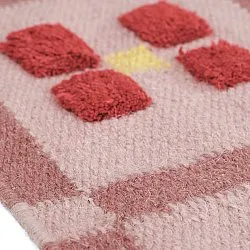 Wool rug - Lausanne Flatweave Tufted Premium (pink)