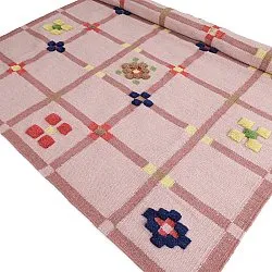 Wool rug - Lausanne Flatweave Tufted Premium (pink)