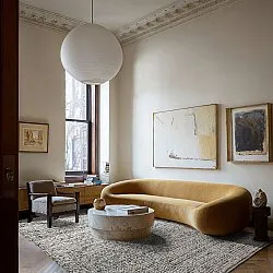 Wool rug - Mesra (grey/white)