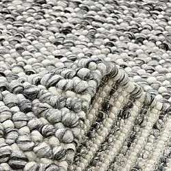 Wool rug - Mesra (grey/white)