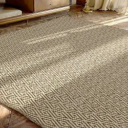 Wool rug - Monastir (brown/white)