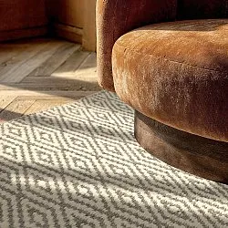 Wool rug - Monastir (grey/white)