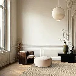Wool rug - Monastir (grey/white)