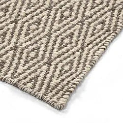 Wool rug - Monastir (grey/white)