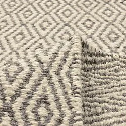 Wool rug - Monastir (grey/white)