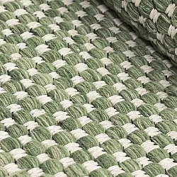 Round rug - Ovelia (green/white)