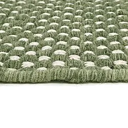 Wool rug - Ovelia (green/white)
