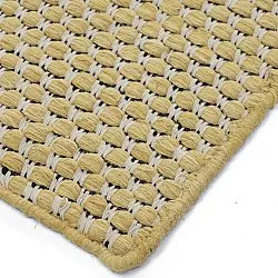 Wool rug - Ovelia (yellow/white)