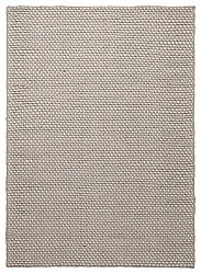 Wool rug - Ovelia (taupe/white)