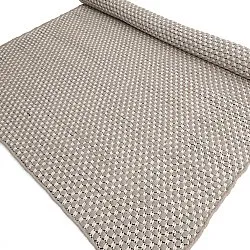 Wool rug - Ovelia (taupe/white)