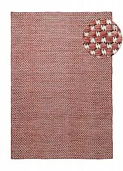 Wool rug - Ovelia (terracotta/white)