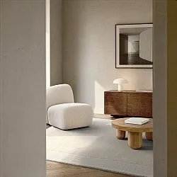 Wool rug - Puri Hand Tufted Wool Premium (cream/white)