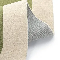 Wool rug - Puri Hand Tufted Wool Premium (green/cream)