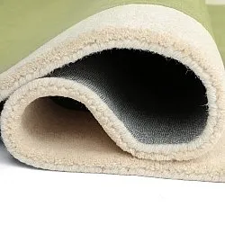 Wool rug - Puri Hand Tufted Wool Premium (green/cream)