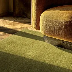 Wool rug - Rozel Handloom Wool Premium (moss green)