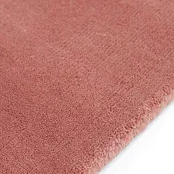 Wool rug - Rozel Handloom Wool Premium (dusty red)