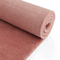 Wool rug - Rozel Handloom Wool Premium (dusty red)