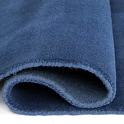 Wool rug - Rozel Handloom Wool Premium (navy)