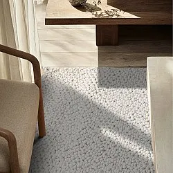 Wool rug - Sala Irregular Wool Bubble (cream)