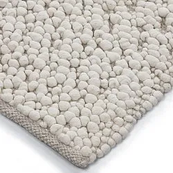 Wool rug - Sala Irregular Wool Bubble (cream)