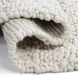 Wool rug - Sala Irregular Wool Bubble (cream)