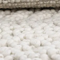 Wool rug - Sala Irregular Wool Bubble (cream)