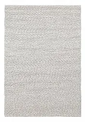 Wool rug - Sala Irregular Wool Bubble (light grey melange)