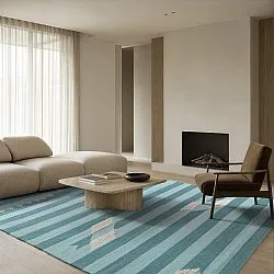 Wool rug - Serpa (light blue)