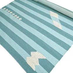 Wool rug - Serpa (light blue)