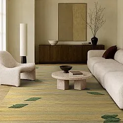 Wool rug - Serpa (light yellow)