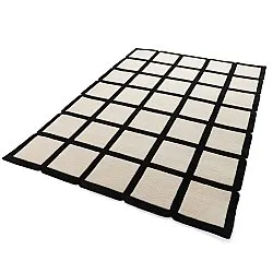Wool rug - Syl Hand Tufted Wool Premium (black/white)