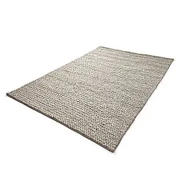 Wool rug - Talvia Braided Wool (grey)
