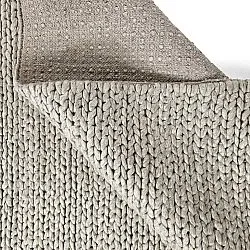 Wool rug - Talvia Braided Wool (grey)