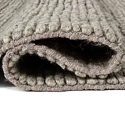 Wool rug - Talvia Braided Wool (grey)