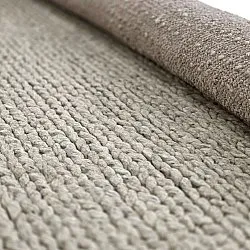 Wool rug - Talvia Braided Wool (grey)